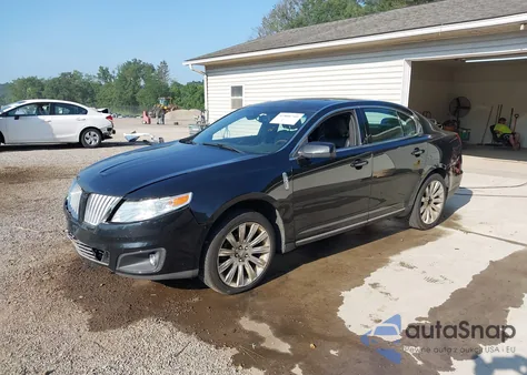 2009 Lincoln Mks из США, поврежденный, VIN 1LNHM94R19G618254